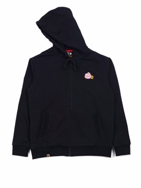 MANTO zip hoodie GLOVE black